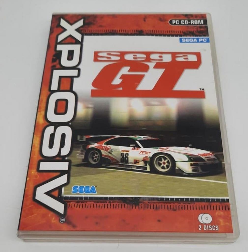 Sega GT Xplosiv PC cd-rom 2x, Spelcomputers en Games, Games | Pc, Zo goed als nieuw, Racen en Vliegen, 1 speler, Vanaf 3 jaar