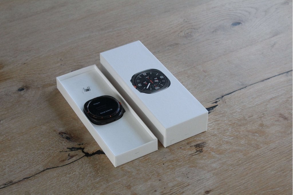 Samsung Galaxy Watch Ultra - 47mm - LTE - Titanium Gray, Samsung, Ophalen of Verzenden, Zo goed als nieuw, Samsung