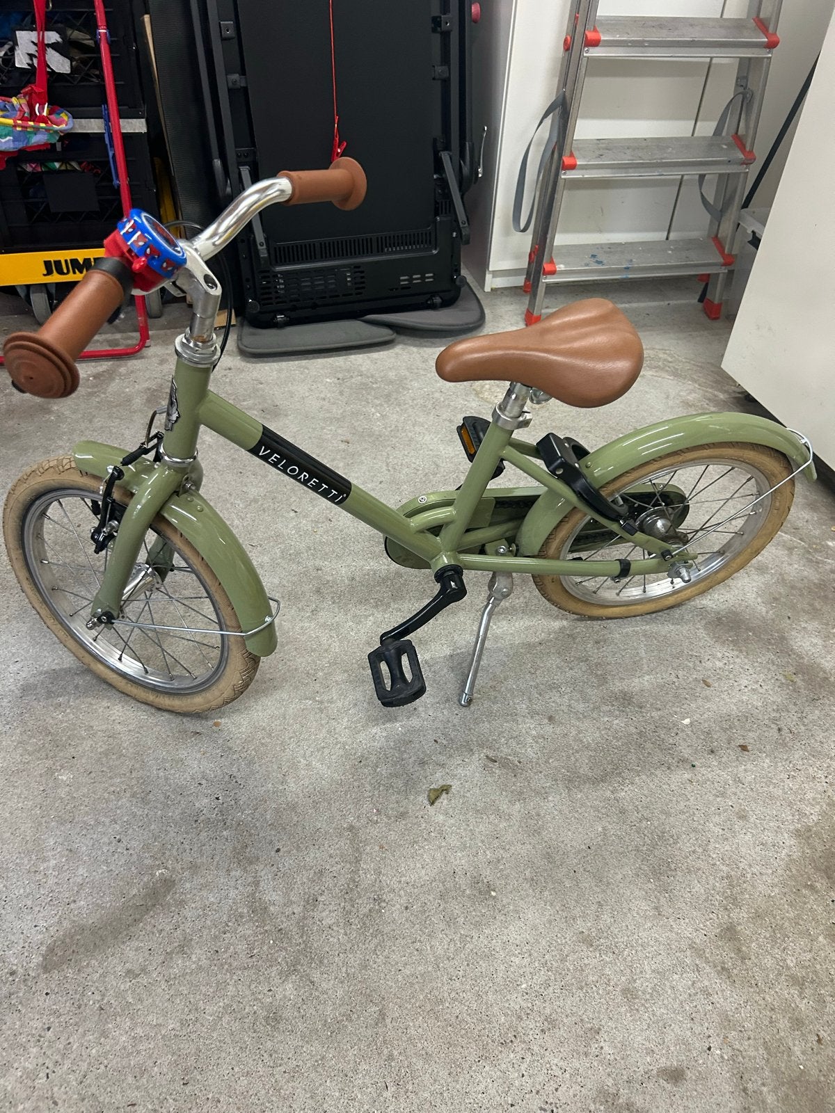 Veloretti Kinderfiets 16 inch - Zo goed als nieuw, Ophalen, Zo goed als nieuw, Terugtraprem, 16 tot 20 inch