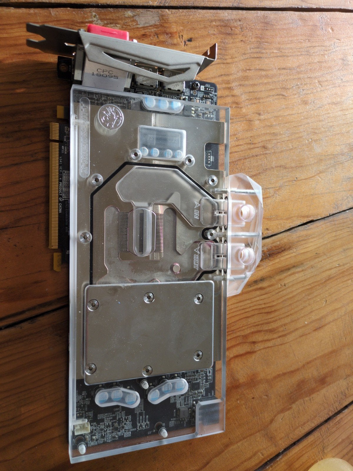 MSI RX 580 Armor 8G OC - met waterblock, Ophalen of Verzenden, Gebruikt, AMD, DDR4
