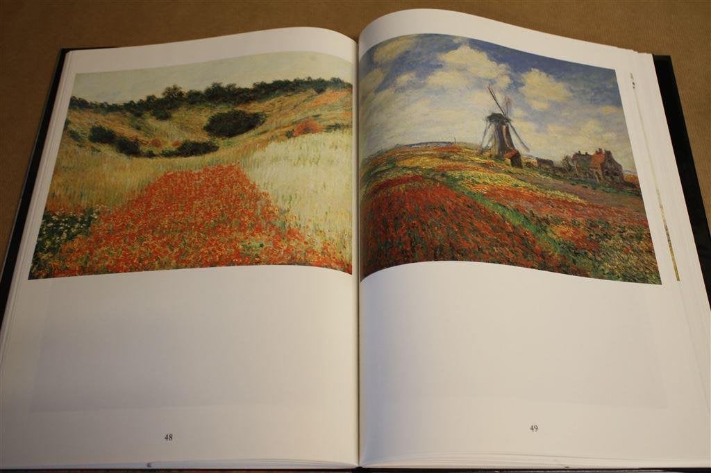 Claude Monet. Monografie: Franse impressionist., Ophalen of Verzenden, Gelezen