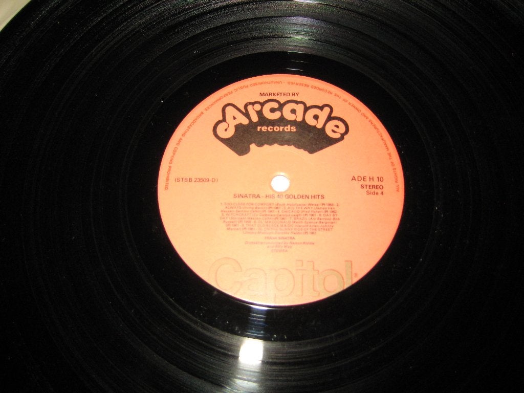 LP, Frank Sinatra: 40 Golden Hits, Ophalen of Verzenden, Zo goed als nieuw, LP