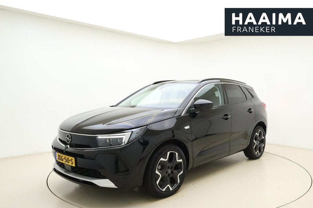 Opel Grandland 1.2 Turbo 130pk Automaat Ultimate | Climate &, Auto's, Opel, 15 km/l, Gebruikt, Euro 6, 1199 cc