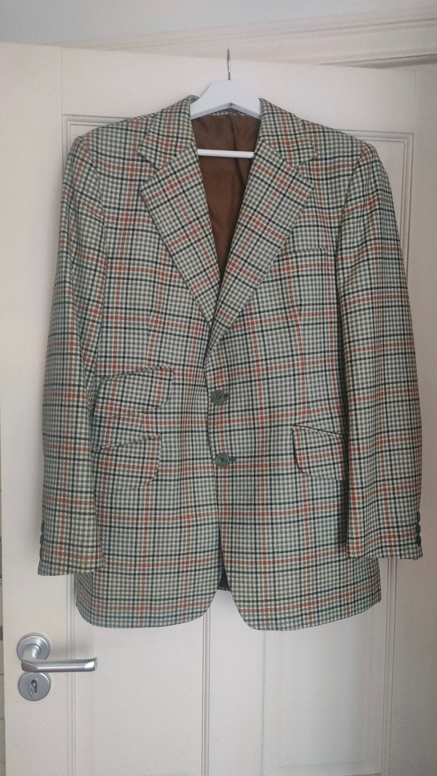Vintage heren colbert puur wol maat 42 small S, Ophalen of Verzenden, Zo goed als nieuw, Maat 46 (S) of kleiner, Hepton