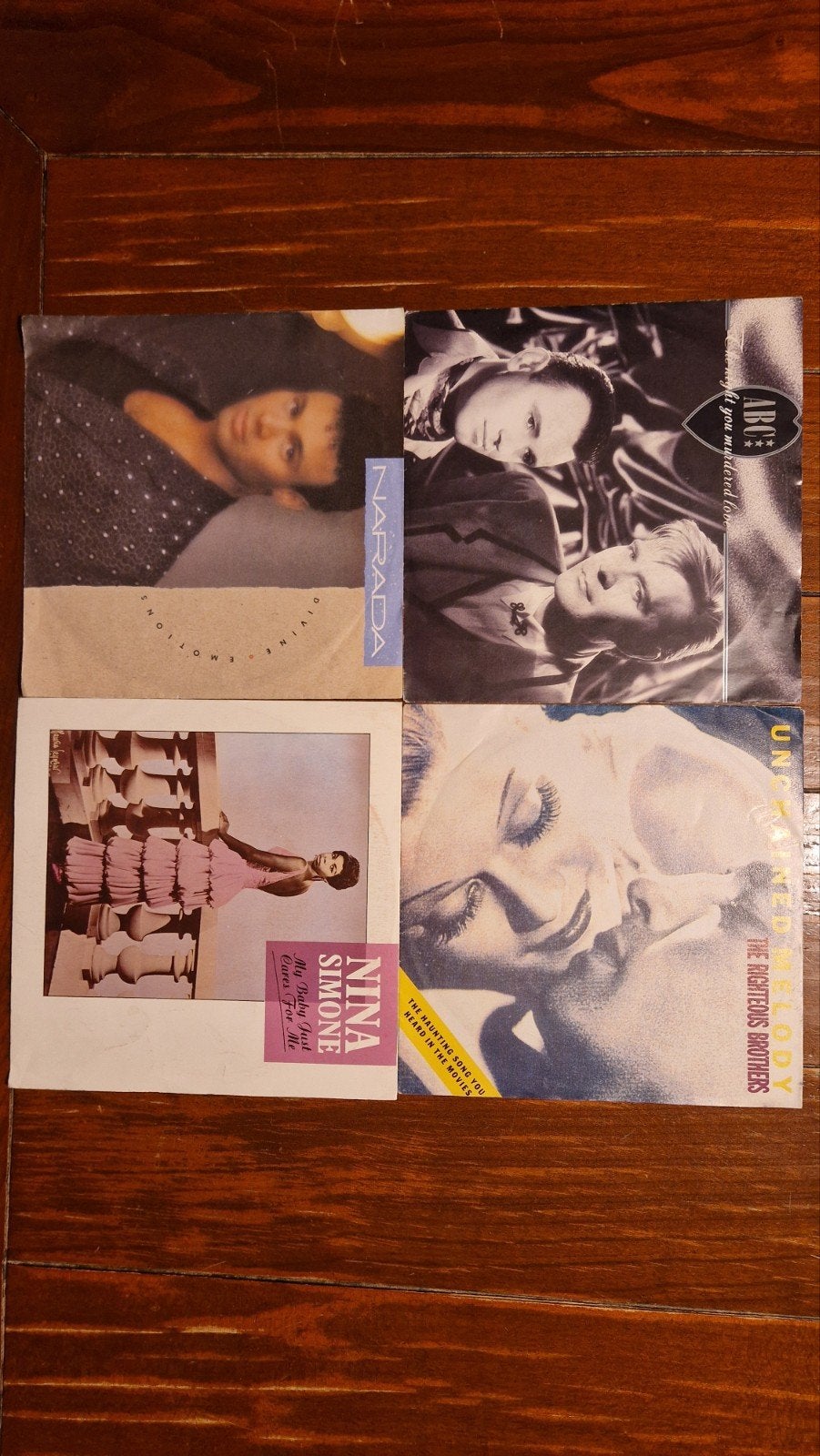 4 Vinyl Singles: Narada, ABC, Righteous Brothers, Nina, Cd's en Dvd's, Gebruikt, 7 inch, Pop, EP