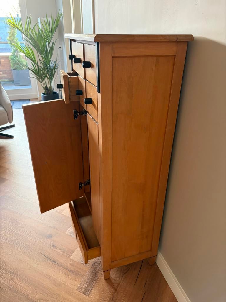 Schitterend handgemaakt Art Deco kastje met veel bergruimte, Huis en Inrichting, Kasten | Overige, Gebruikt, Ophalen