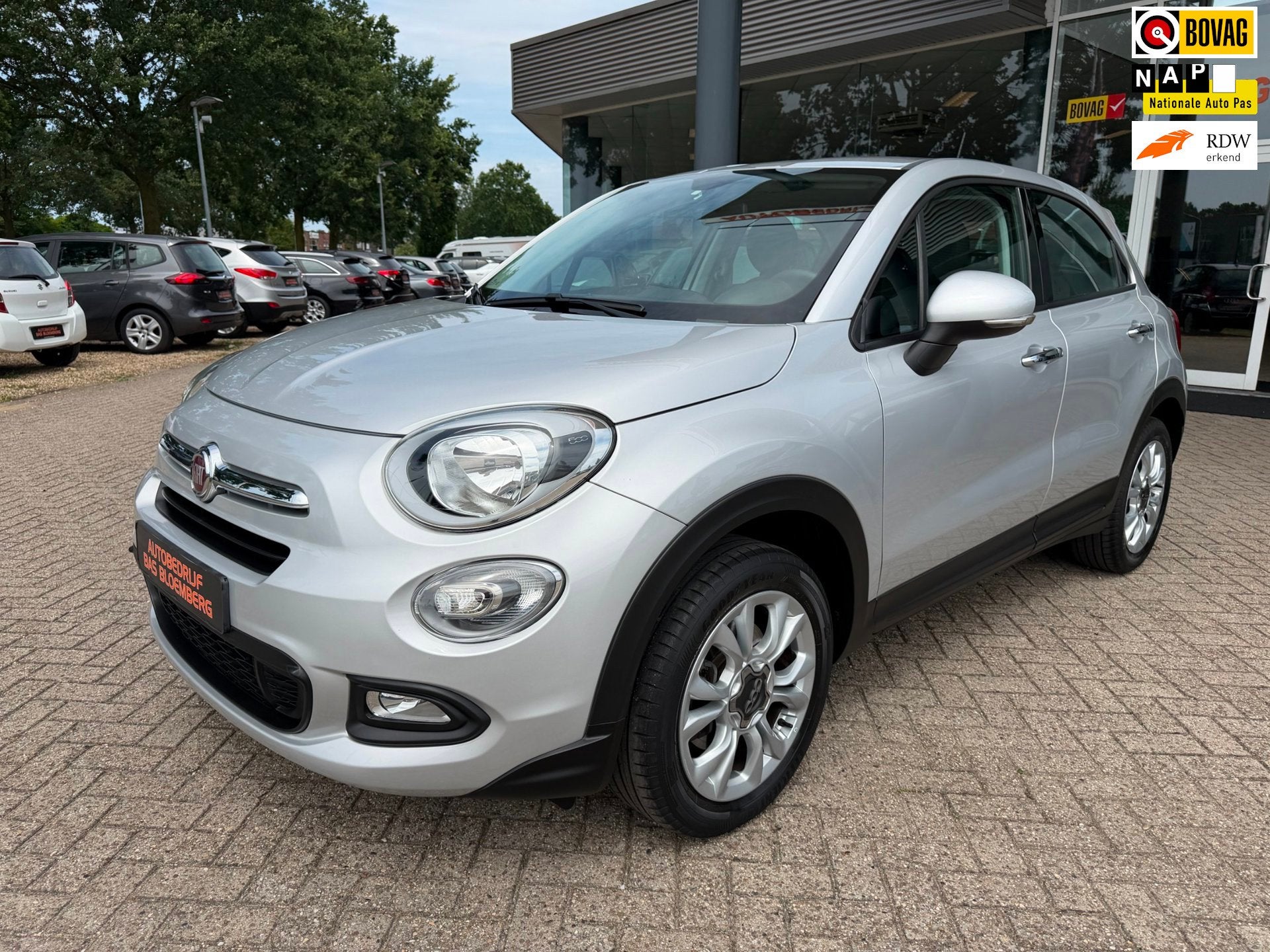 Fiat 500 X 1.6 PopStar, Airco, Cruise control, trekhaak, Uco, Voorwielaandrijving, Stof, Gebruikt, Euro 6