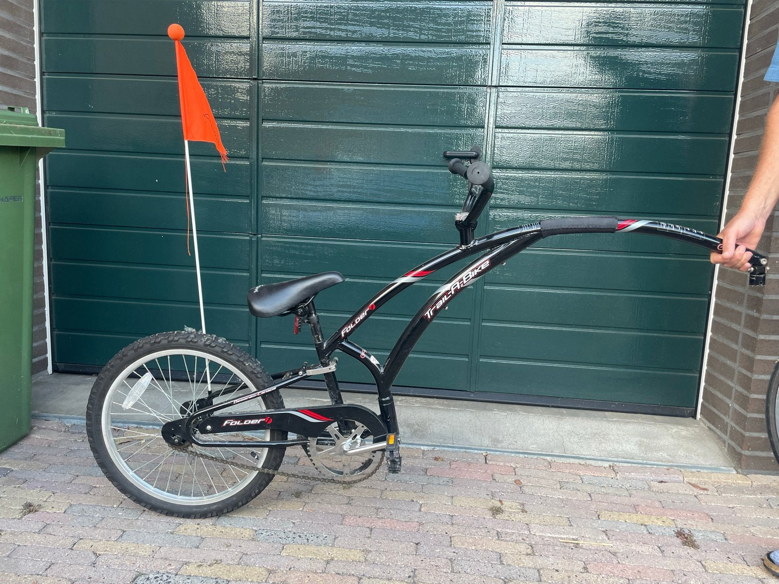 Aanhangfiets Trail-a-Bike voor kinderen, Fietsen en Brommers, Ophalen, Gebruikt, Aanhangfiets, Minder dan 20 kg
