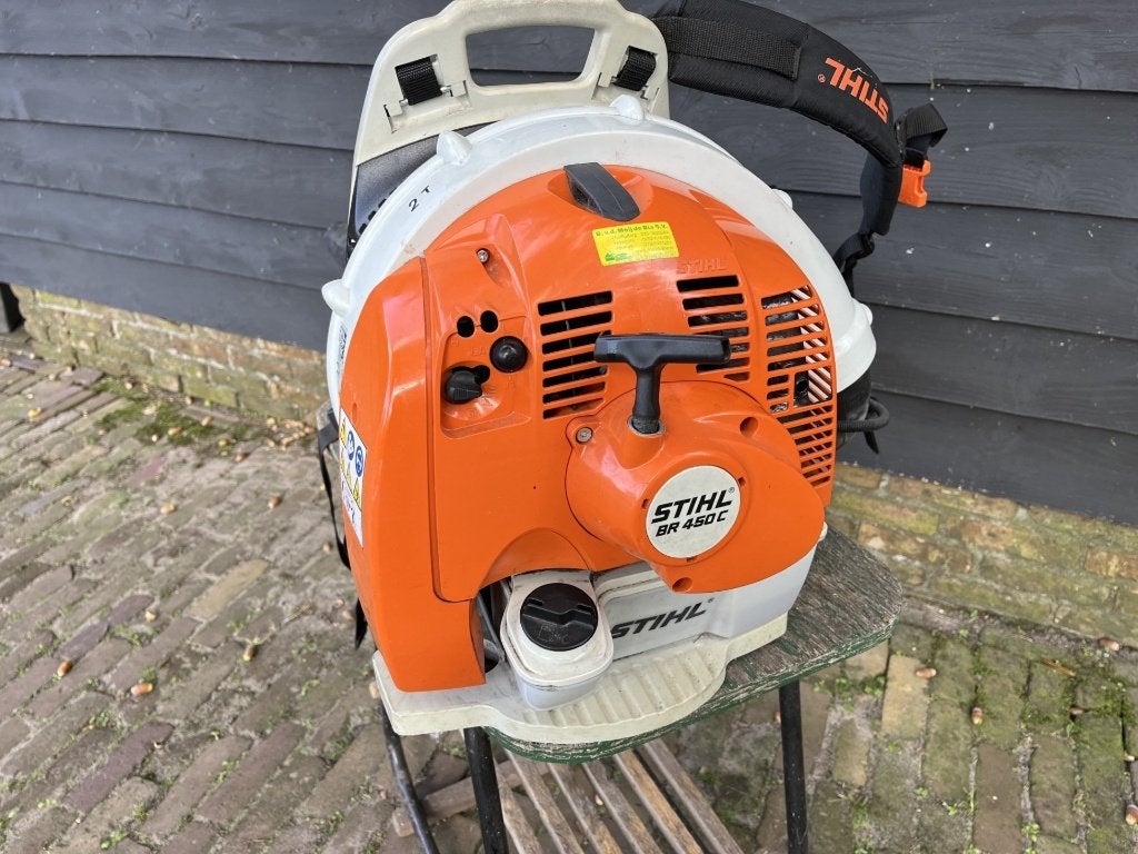 Stihl BR450 C-EF bladblazer, Tuin en Terras, Ophalen, Ruggedragen, Zo goed als nieuw, Stihl