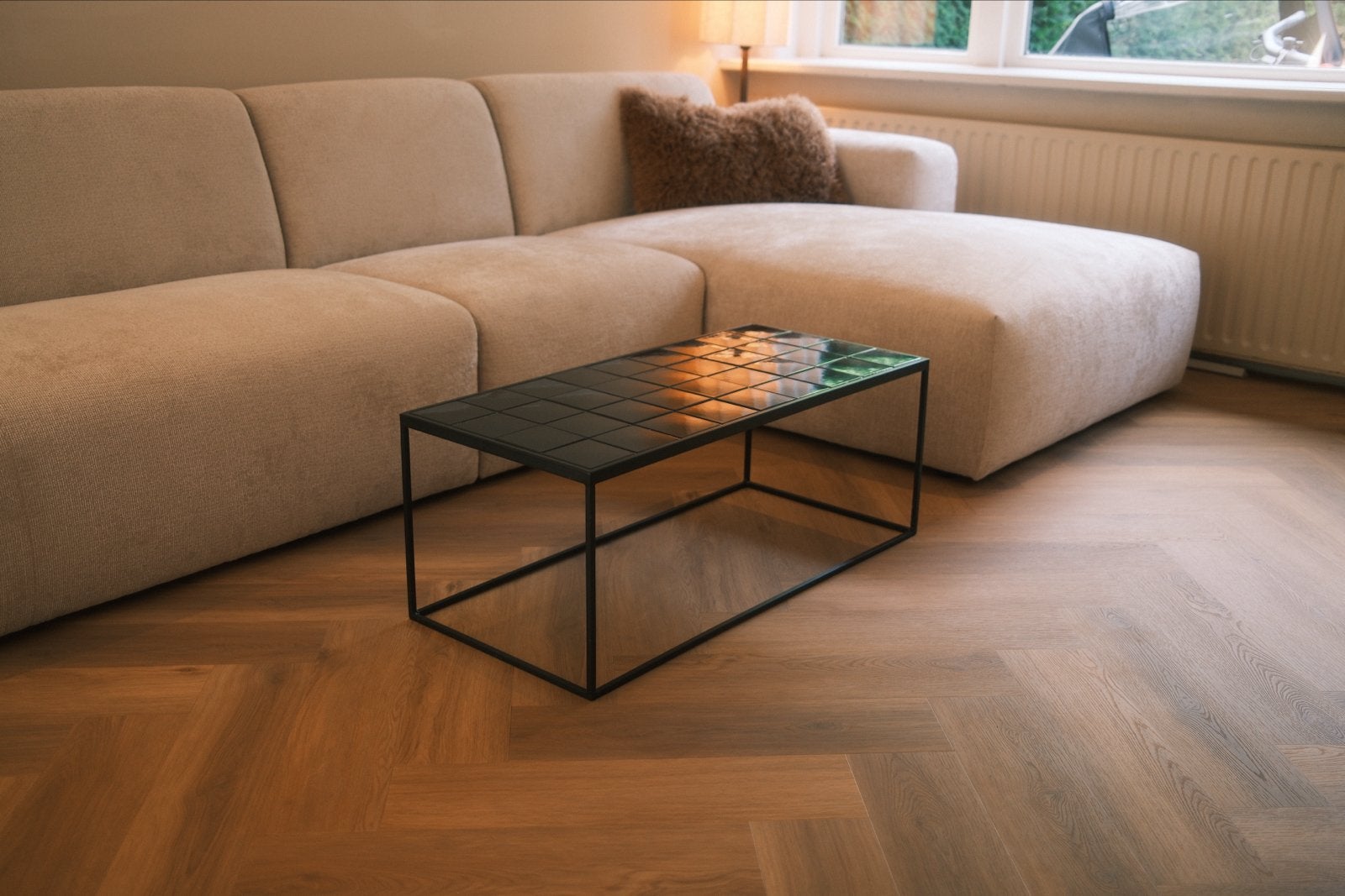 Zuiver Salontafel Glazed — Zwart (Loods5), Ophalen, Gebruikt, Minder dan 50 cm, 50 tot 100 cm