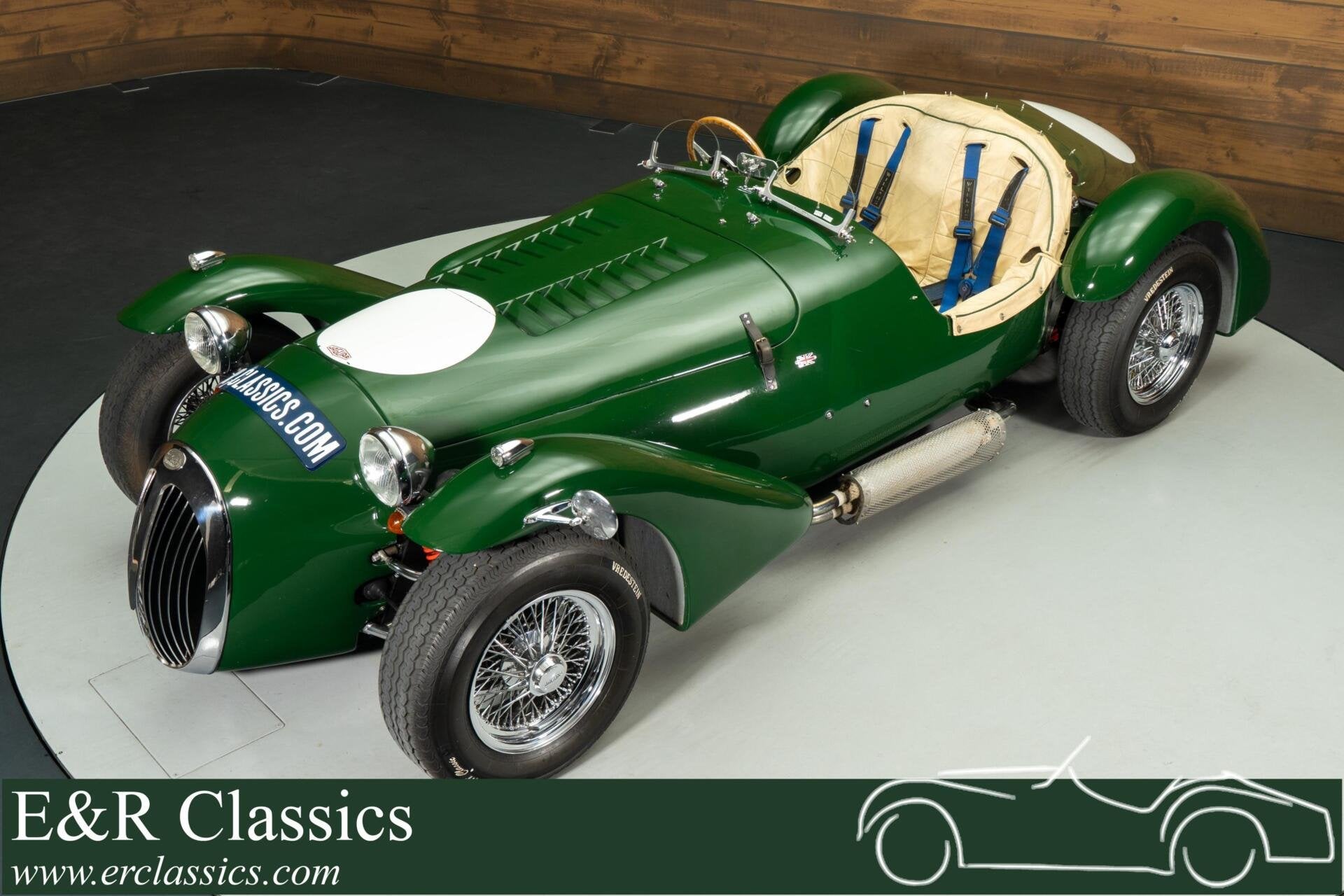 Jaguar Kougar Sports MK2 Cabriolet | 1964, Auto's, Achterwielaandrijving, Beige, Leder, Bedrijf