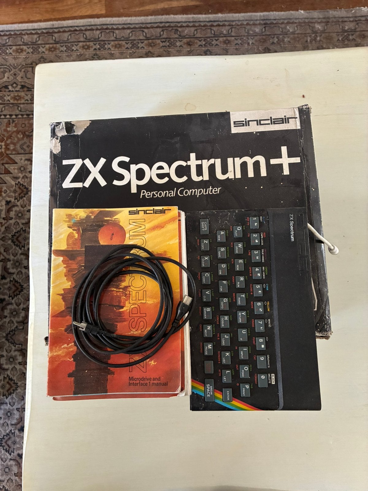 ZX spectrum met handleiding, Computers en Software, Vintage Computers, Ophalen of Verzenden