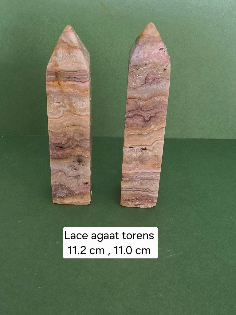 La e agaat torens, Ophalen of Verzenden, Mineraal