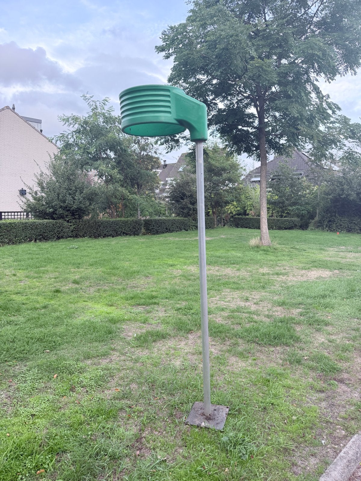 Verstelbare korfbalpaal met korf, Sport en Fitness, Korfbal, Ophalen, Gebruikt, Korf of Paal