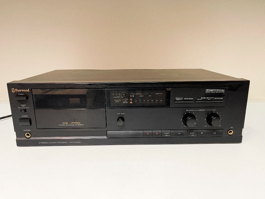 Sherwood DS-3010C Stereo cassette Deck - werk perfect, Audio, Tv en Foto, Cassettedecks, Overige merken, N, N, Enkel