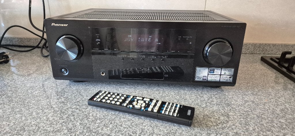pioneer AV receiver vsx- 527-k  met afstandbediening, Ophalen of Verzenden, Gebruikt, 120 watt of meer, Pioneer