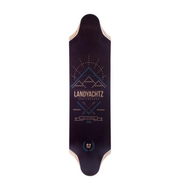 LANDYACHTZ Top Speed 36 Longboard Deck Only Ruim -45% OFF!!!, Ophalen of Verzenden, Nieuw, Skateboard, Longboard