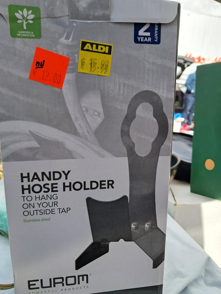 Slanghouder voor tuinslang nieuw in verpakking, Ophalen of Verzenden