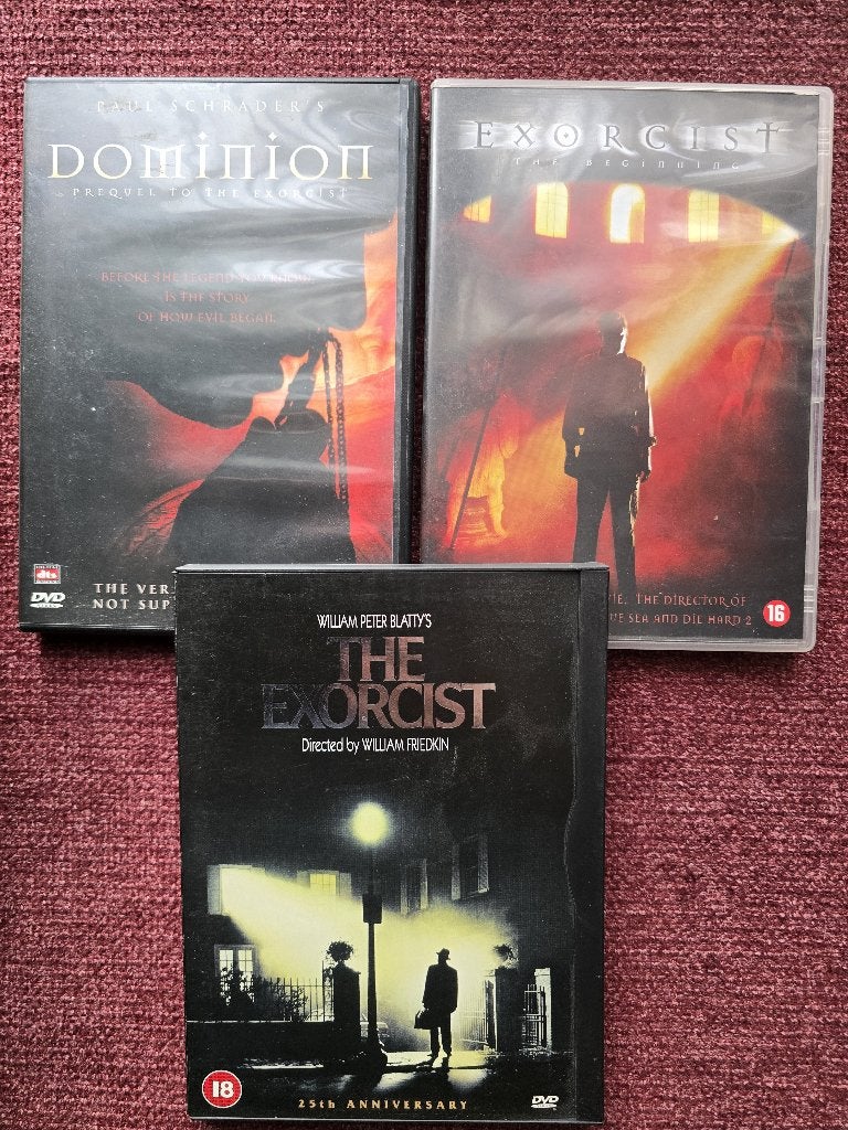 The Exorcist, Dominion en The Exorcist: The Beginning, Vanaf 16 jaar, Ophalen of Verzenden, Bovennatuurlijk, Gebruikt