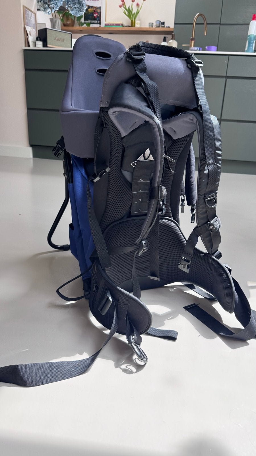 Vaude Rugdrager kinderdrager, Kinderen en Baby's, Babydragers en Draagdoeken, Overige merken, Gebruikt, Ophalen of Verzenden, Rug