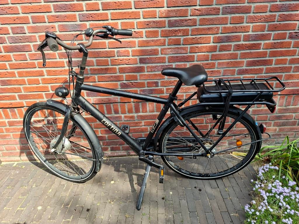 Cortina U1 E-bike - Zwart 53cm, Ophalen, Gebruikt, Cortina, 51 tot 55 cm