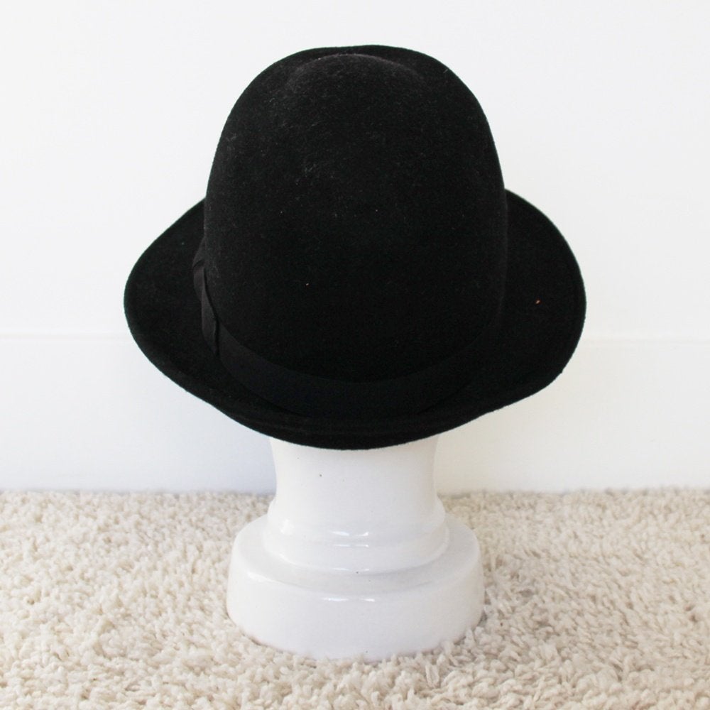 Vintage Touche Hoedje 100% Wol (S) € 25,-, 55 cm (S, 6⅞ inch) of minder, Hoed, Touche, Ophalen of Verzenden