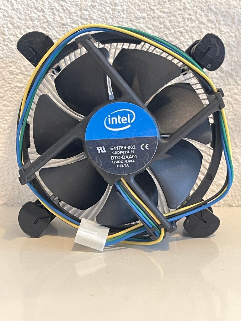 Nieuwe originele Intel CPU koeler E41759-002, LGA115x, Ophalen, Nieuw, Luchtkoeling