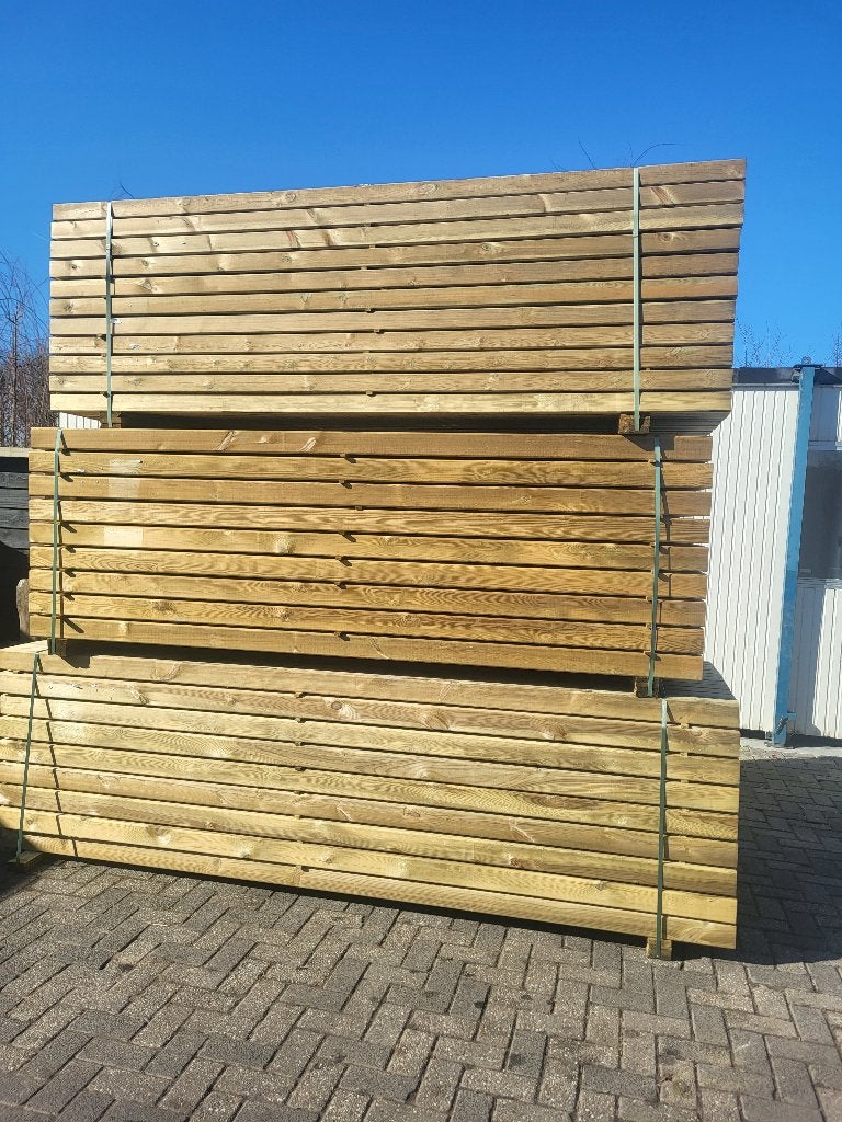 Grenen tuinpaal / schuttingpaal / houten paal 270 en 300cm, Ophalen of Verzenden, Nieuw, 250 cm of meer, Palen