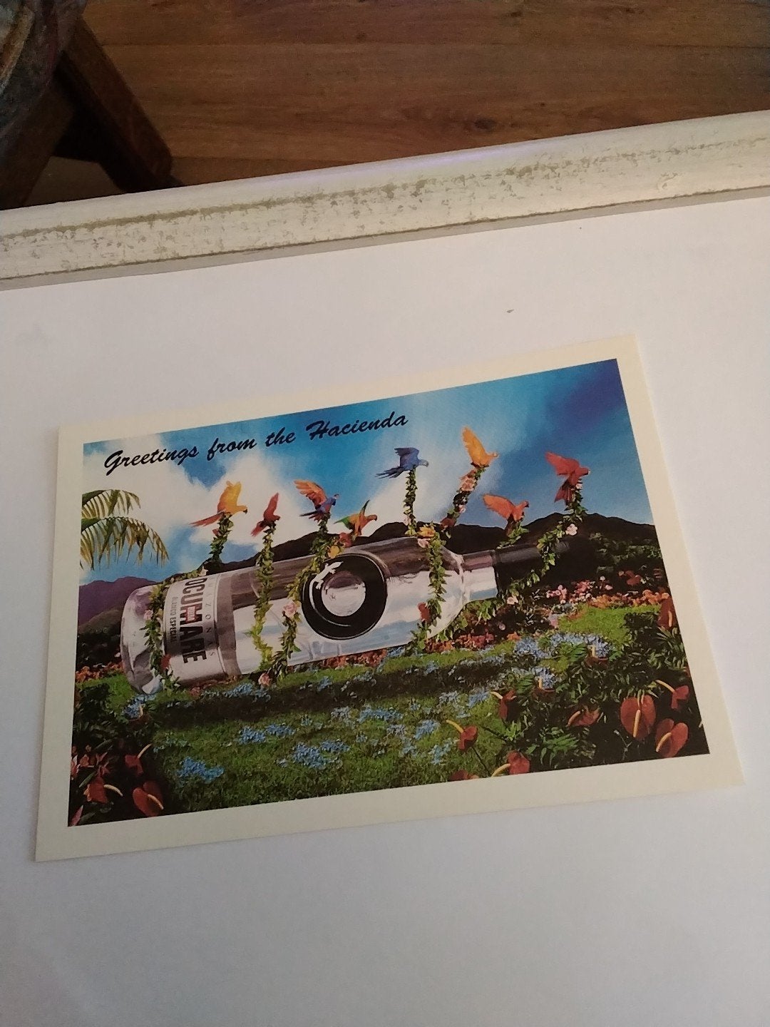 Ocumare Rum Ansichtkaart - Greetings from the Hacienda, Ophalen of Verzenden, 1980 tot heden, Ongelopen