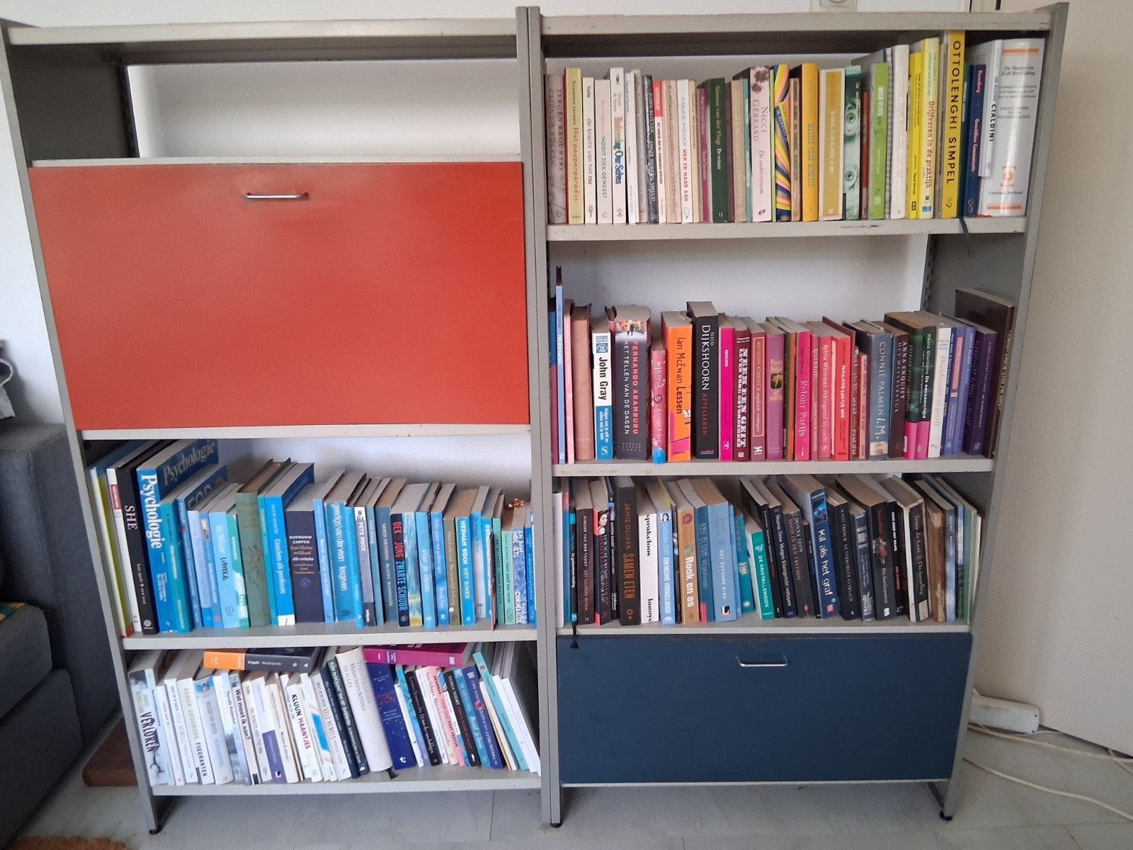 bijzondere Gispen 5600 vintage modulaire kast, Ophalen, Gebruikt, 25 tot 50 cm