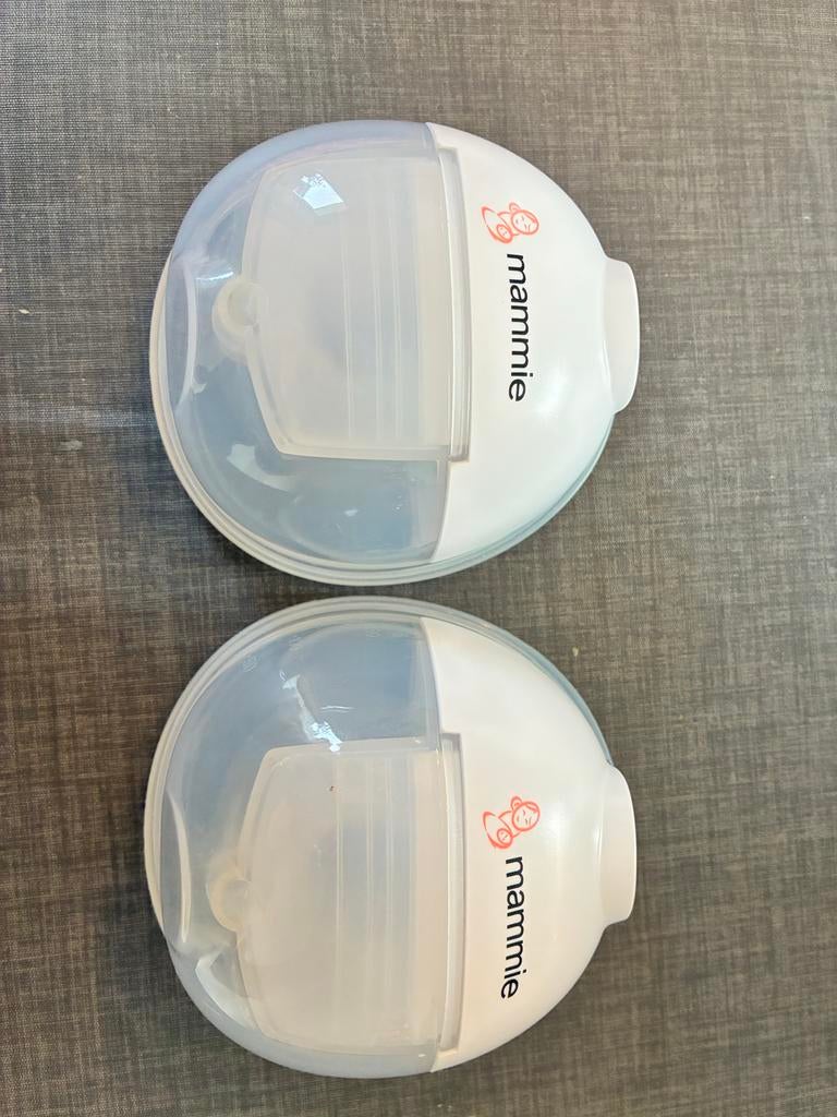 Mammie handsfree kolf  met flesjes en koeltas, Ophalen of Verzenden, Zo goed als nieuw