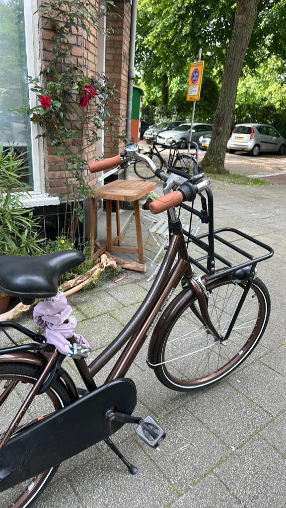 Meisjes/jongens Sparta pick up fiets 26 inch, Fietsen en Brommers, Fietsen | Dames | Damesfietsen, Ophalen, Terugtraprem, Sparta