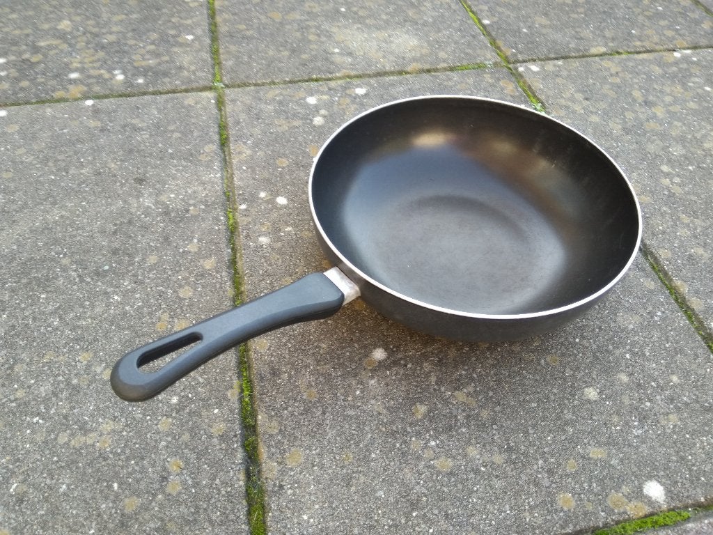 Wokpan - GRATIS, Ophalen, Gebruikt, Gietijzer, Wok