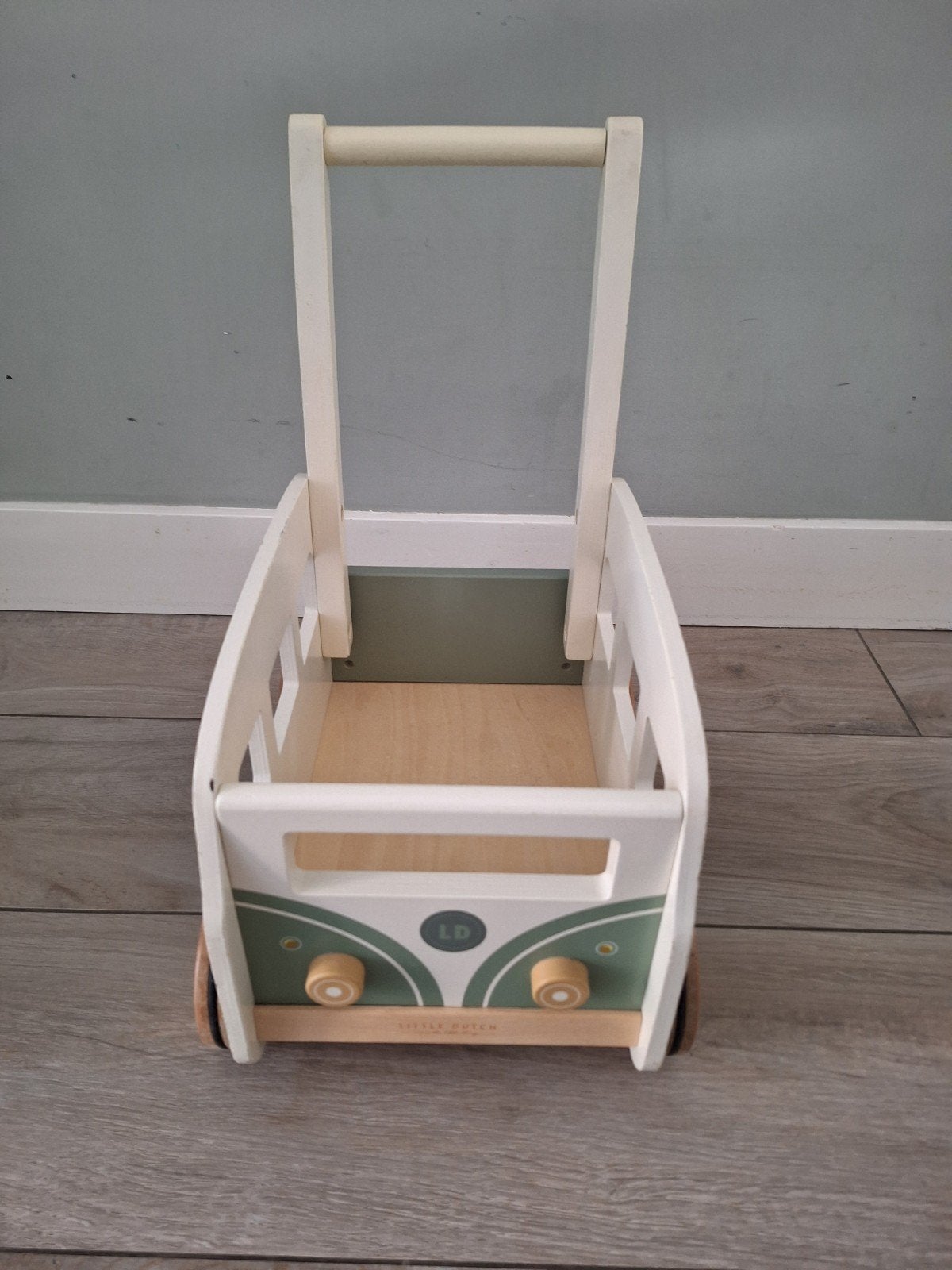 Little Dutch Houten Loopwagen Camper, Ophalen of Verzenden, Gebruikt, Auto, Met wieltjes