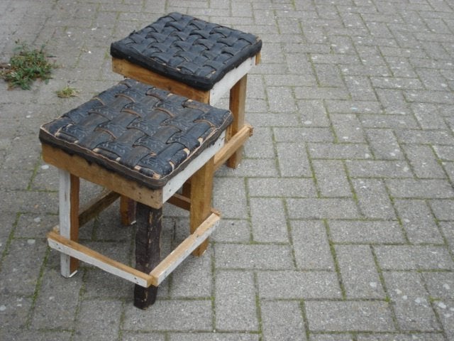 Diverse BIJZONDERE krukjes Zie omschrijving, Huis en Inrichting, Krukjes, Ophalen of Verzenden, Gebruikt, Hout