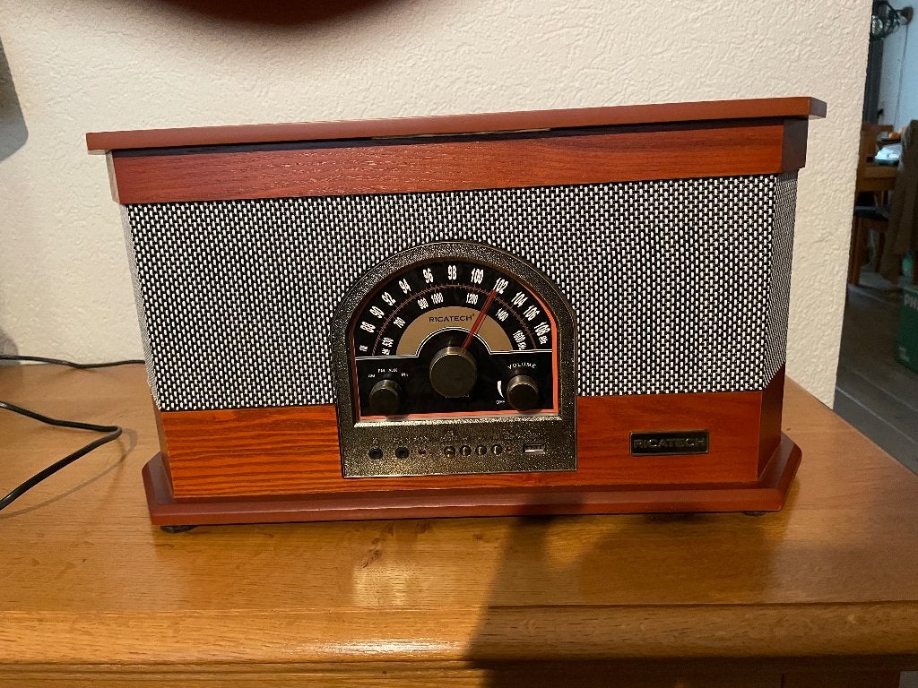 Platenspeler/Radio, Ophalen, Zo goed als nieuw, Platenspeler, Overige merken