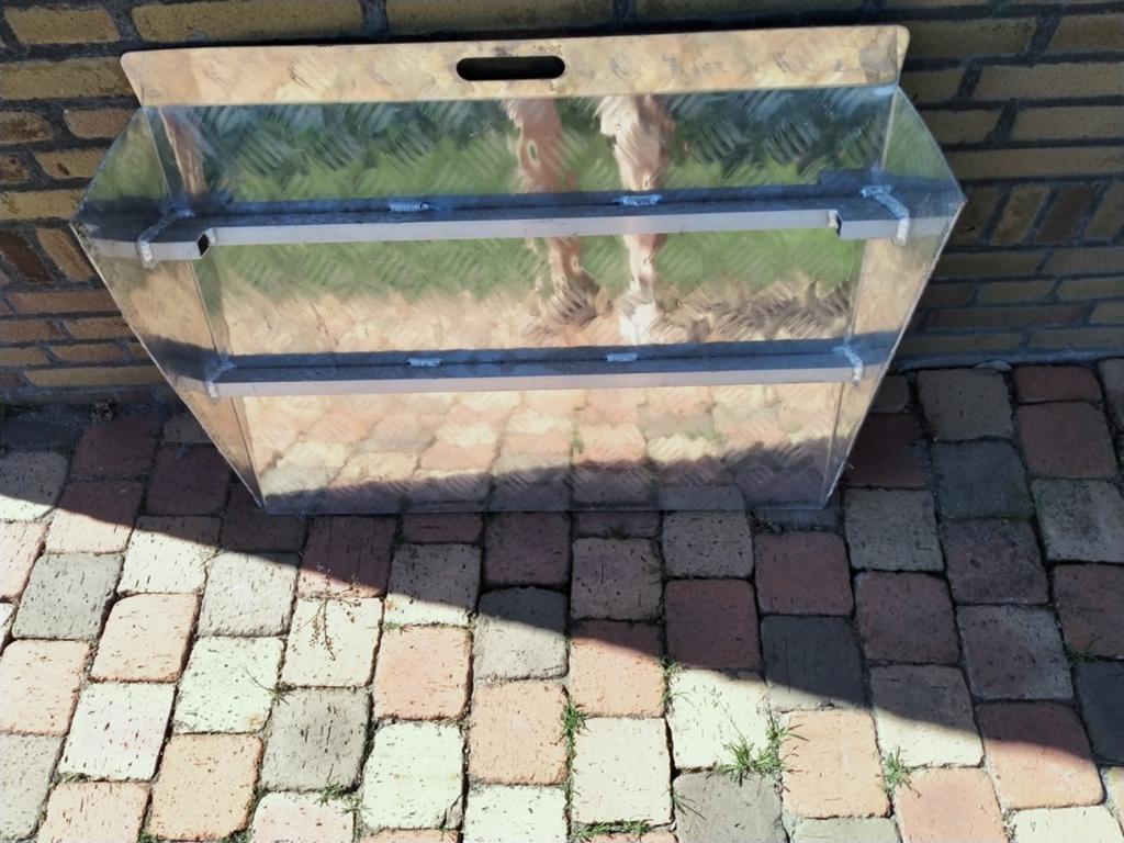 Aluminium oprijplaat/drempelhulp 70x20 cm, Ophalen of Verzenden