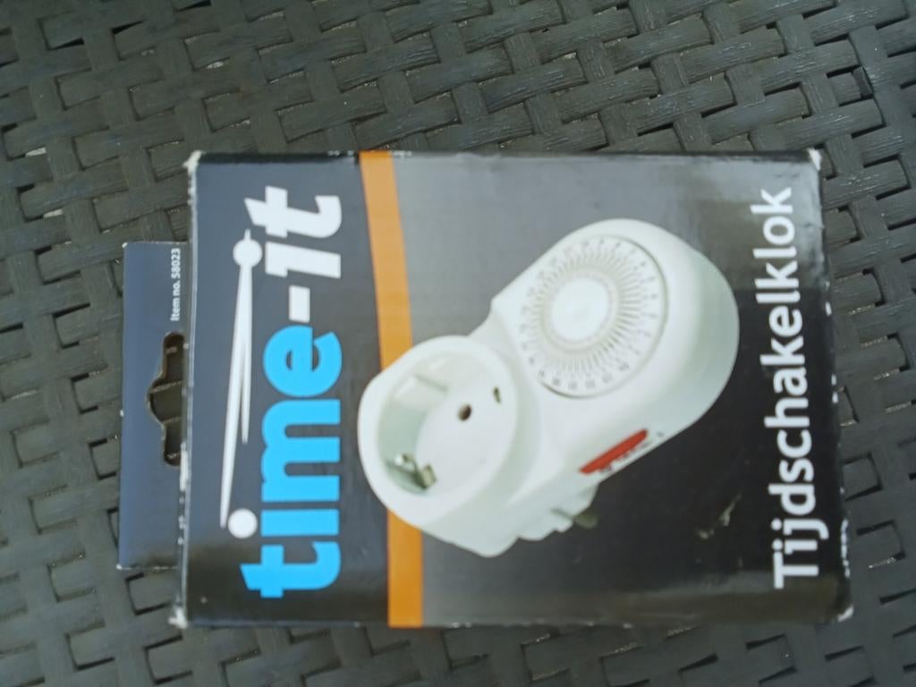 Time-it Tijdschakelklok - Nieuw in doos, Ophalen of Verzenden, Nieuw, Schakelaar