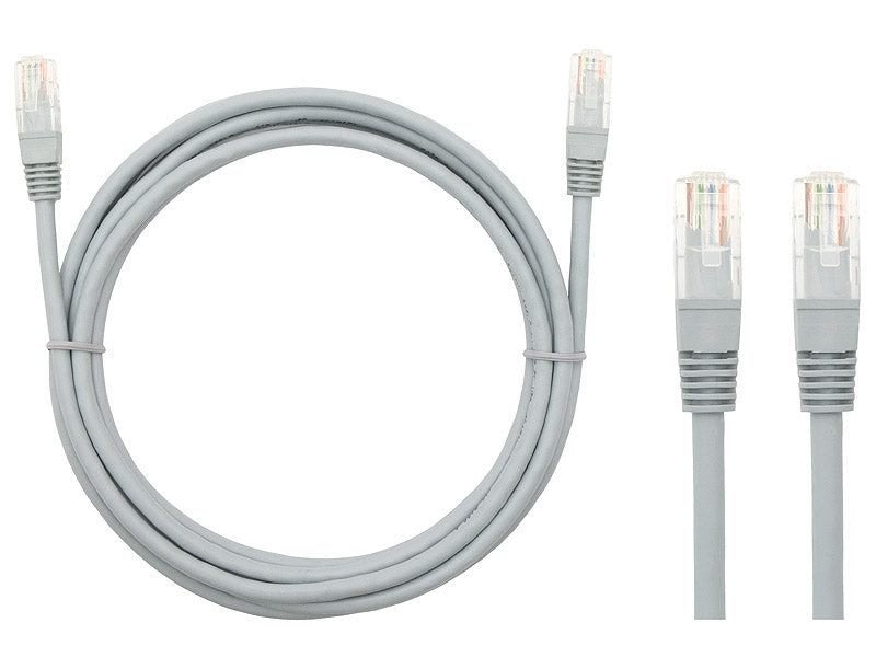 CAT5e netwerkkabel - 1 meter - Grijs, Ophalen of Verzenden, Nieuw