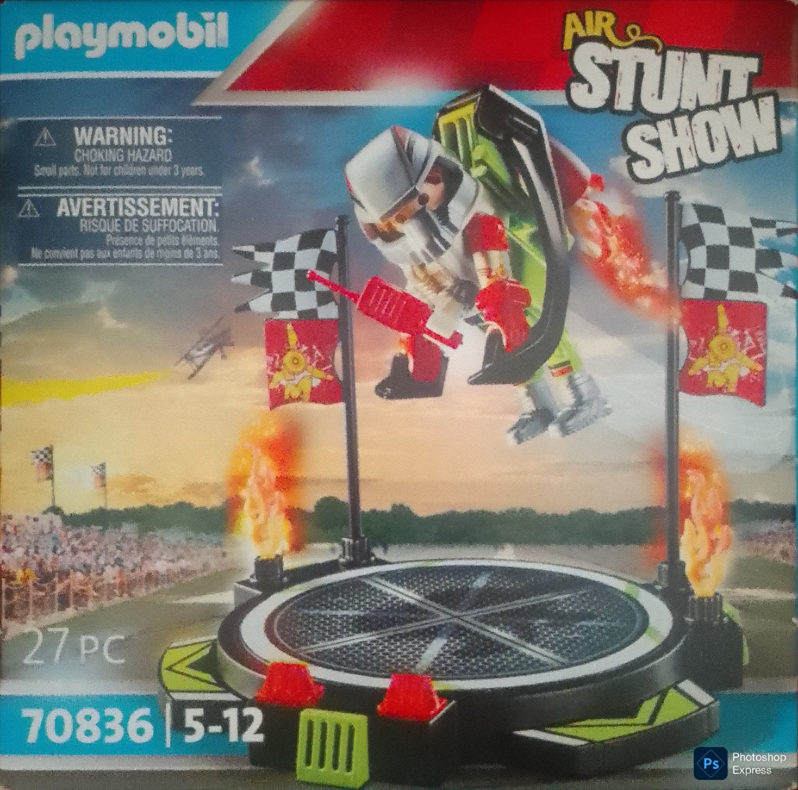 Air Stuntshow Jetpack-Vlieger 70836, Ophalen of Verzenden, Zo goed als nieuw, Complete set
