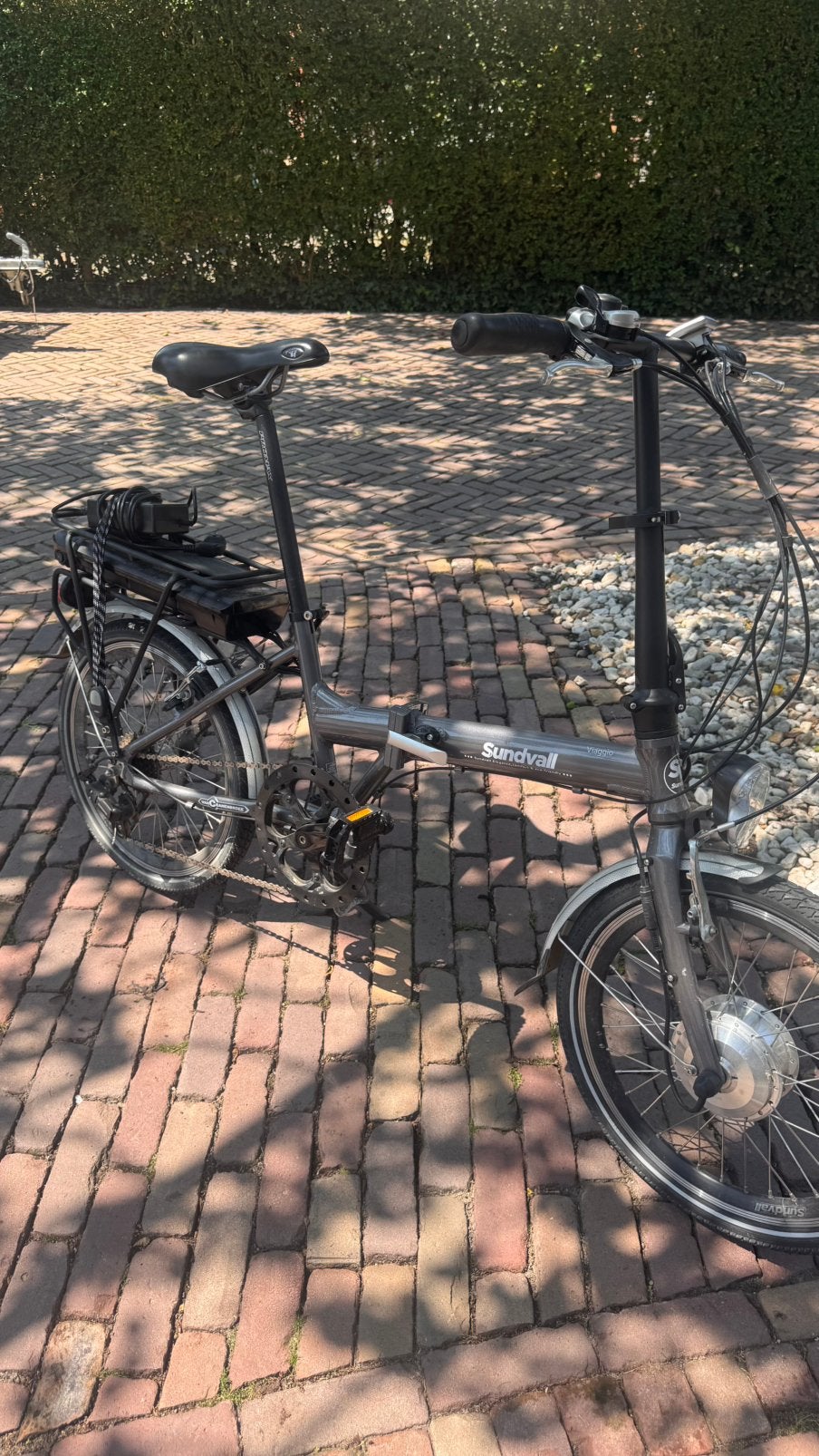 Electrische vouwfiets, Ophalen, Velgrem, 14 tot 16 inch, Versnellingen