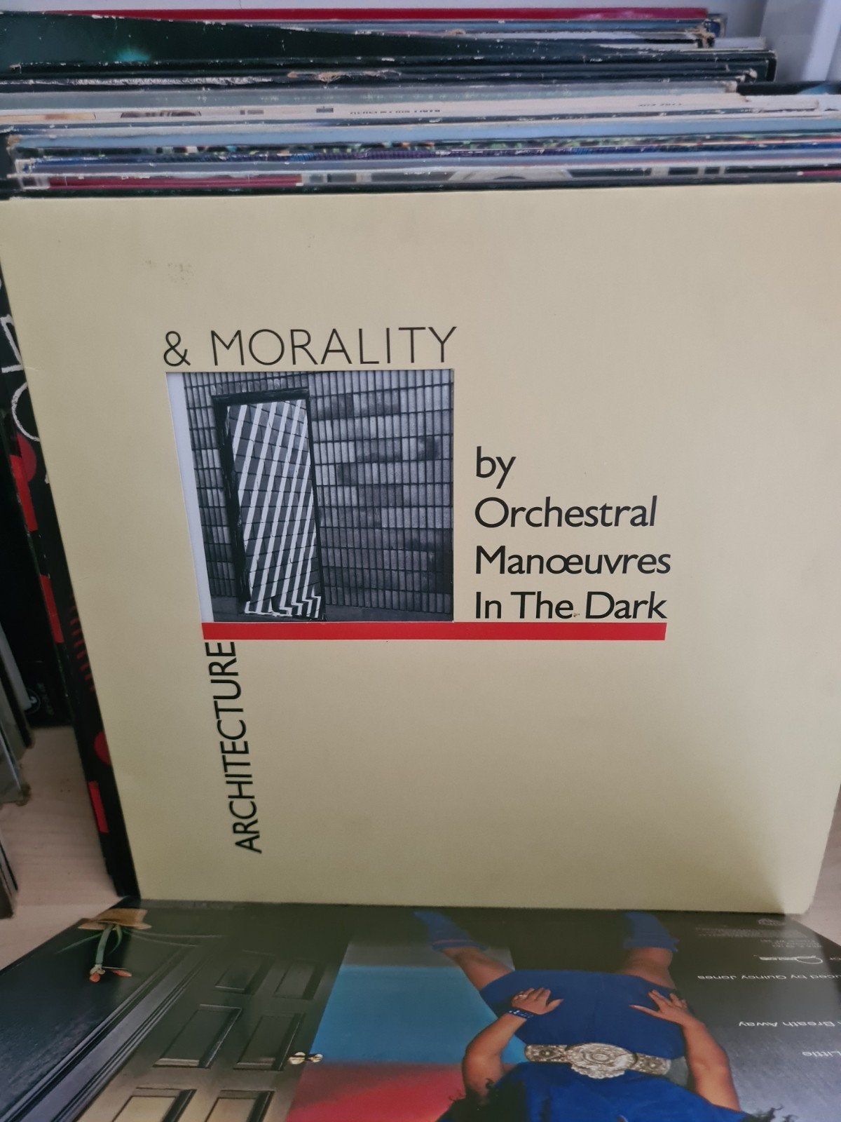 Orchestral Manoeuvres In The Dark - Architecture & Morality, Cd's en Dvd's, Vinyl | Pop, Ophalen of Verzenden, 1980 - 1989, Gebruikt