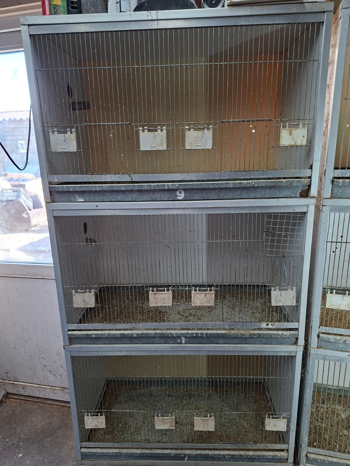 3 van keulen kooien, Dieren en Toebehoren, Ophalen, Kunststof, Broedkooi of Kweekkooi