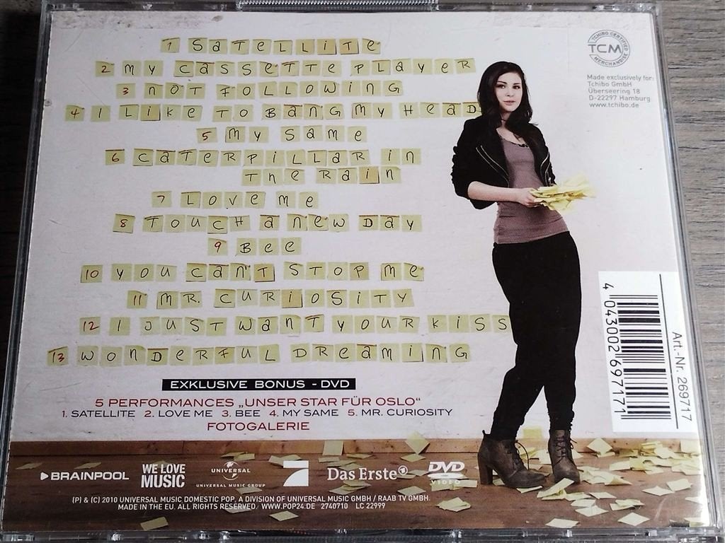Lena ‎– My Cassette Player [CD + DVD], Ophalen of Verzenden, Zo goed als nieuw