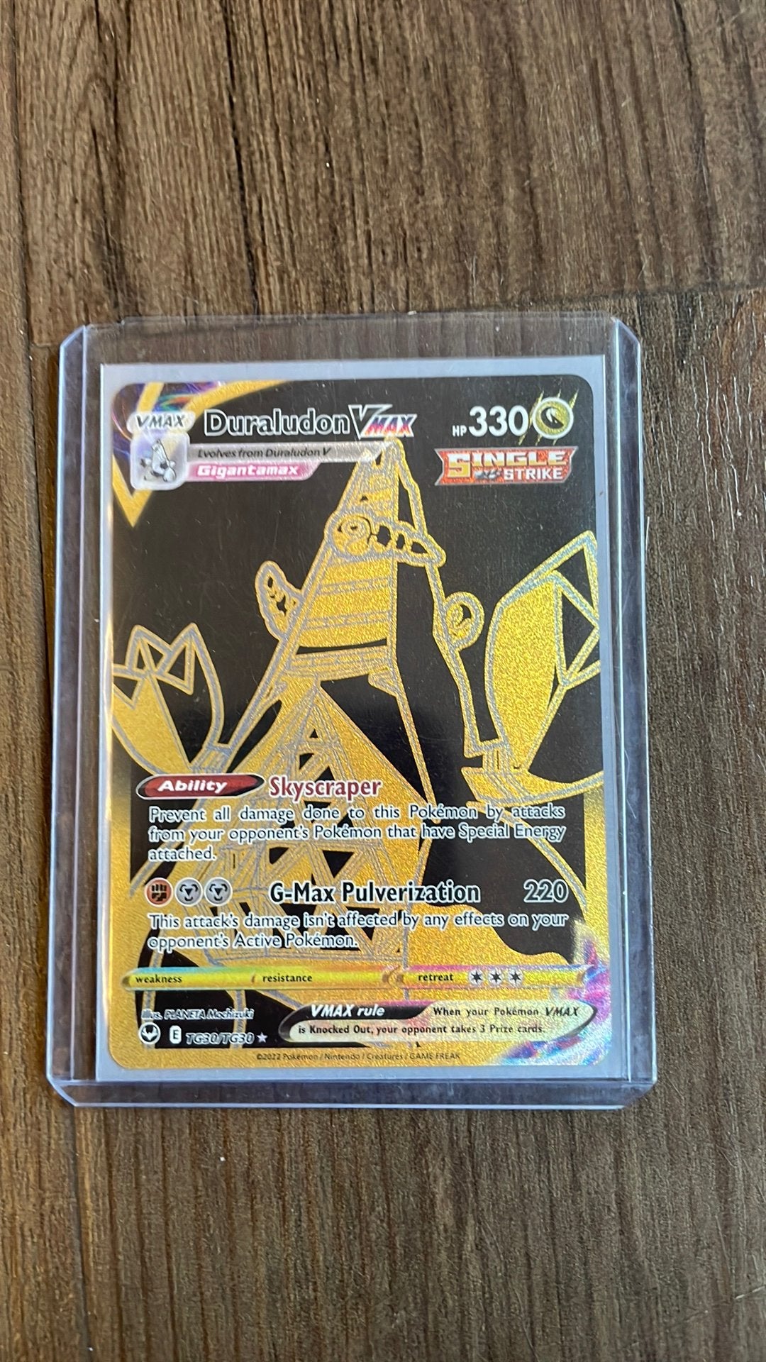 Pokémon kaart duraludon VMAX, Ophalen of Verzenden, Nieuw, Overige typen
