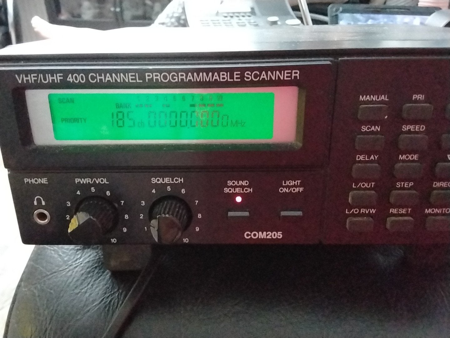 CommTel COM205 VHF/UHF 400 Kanaals Programmeerbare Scanner, Ophalen of Verzenden, Gebruikt, 200 tot 500 kanalen, Draagbaar
