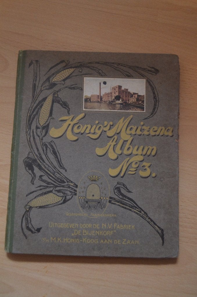 Plaatjesalbum Honig`s Maizena deel 3 compleet uit 1914, Ophalen, Gelezen, Plaatjesalbum