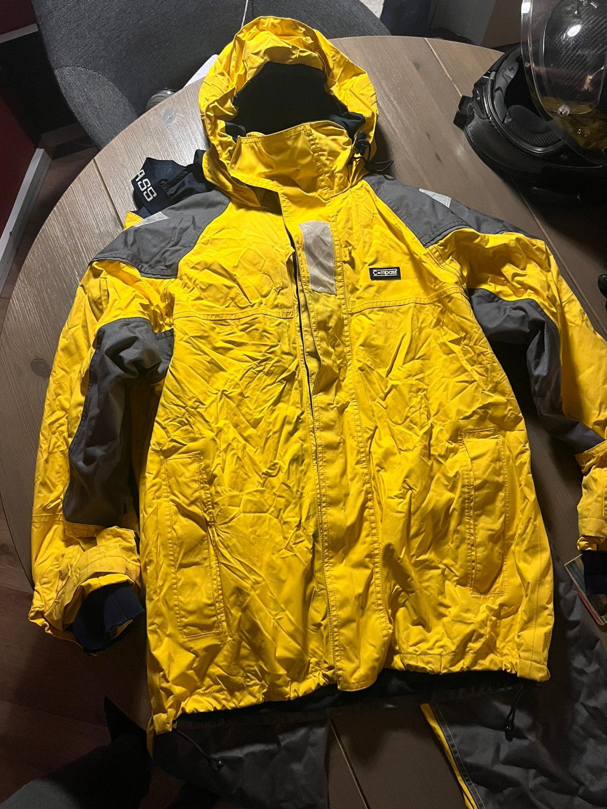 Compleet Compass zeilpak – jas + broek - Maat M, Ophalen of Verzenden, Gebruikt, Heer, Zeilpak