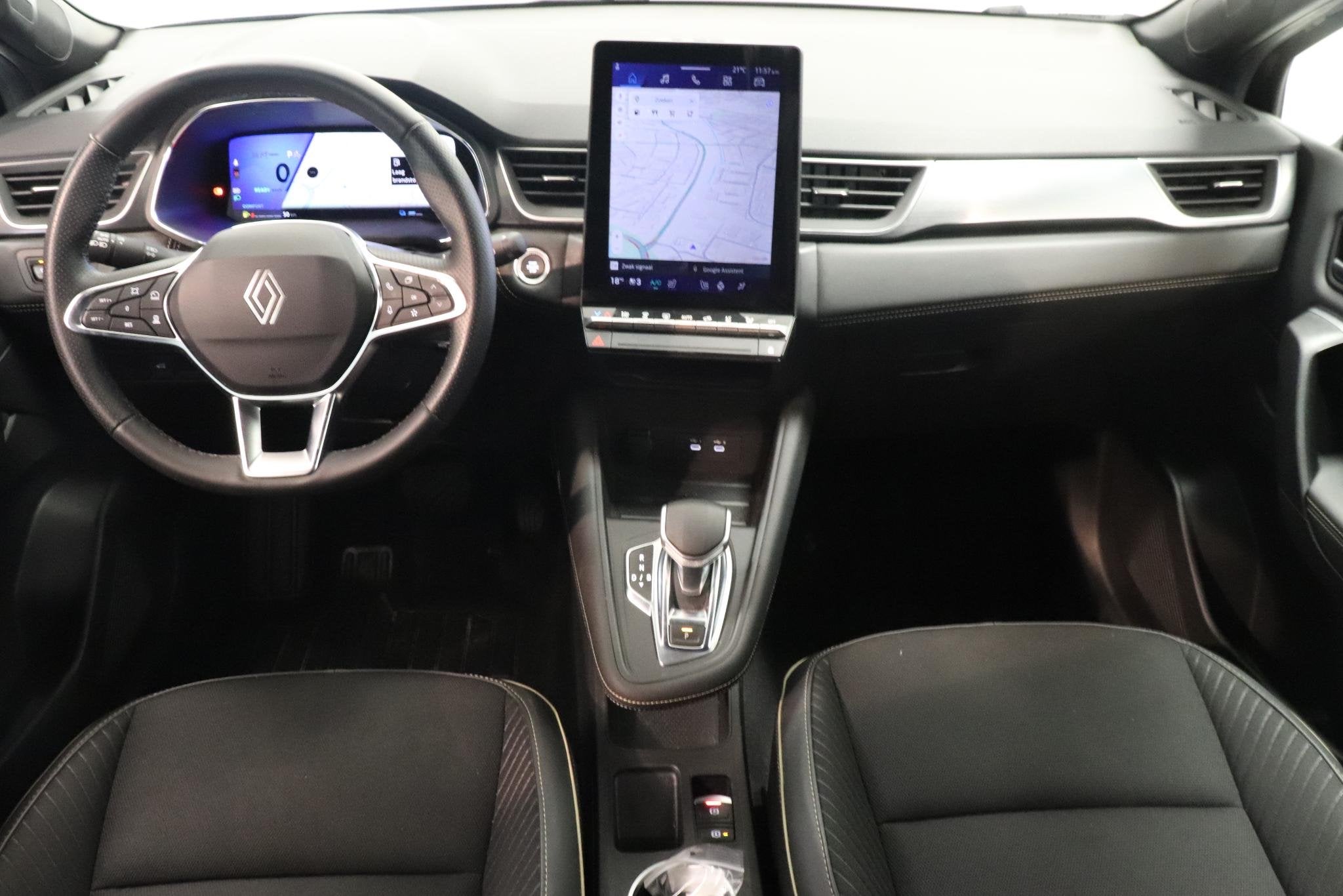 Renault Symbioz 1.6 E-Tech full hybrid 145 iconic | 360° ca, Auto's, Stof, Gebruikt, Met garantie (alle), Zwart