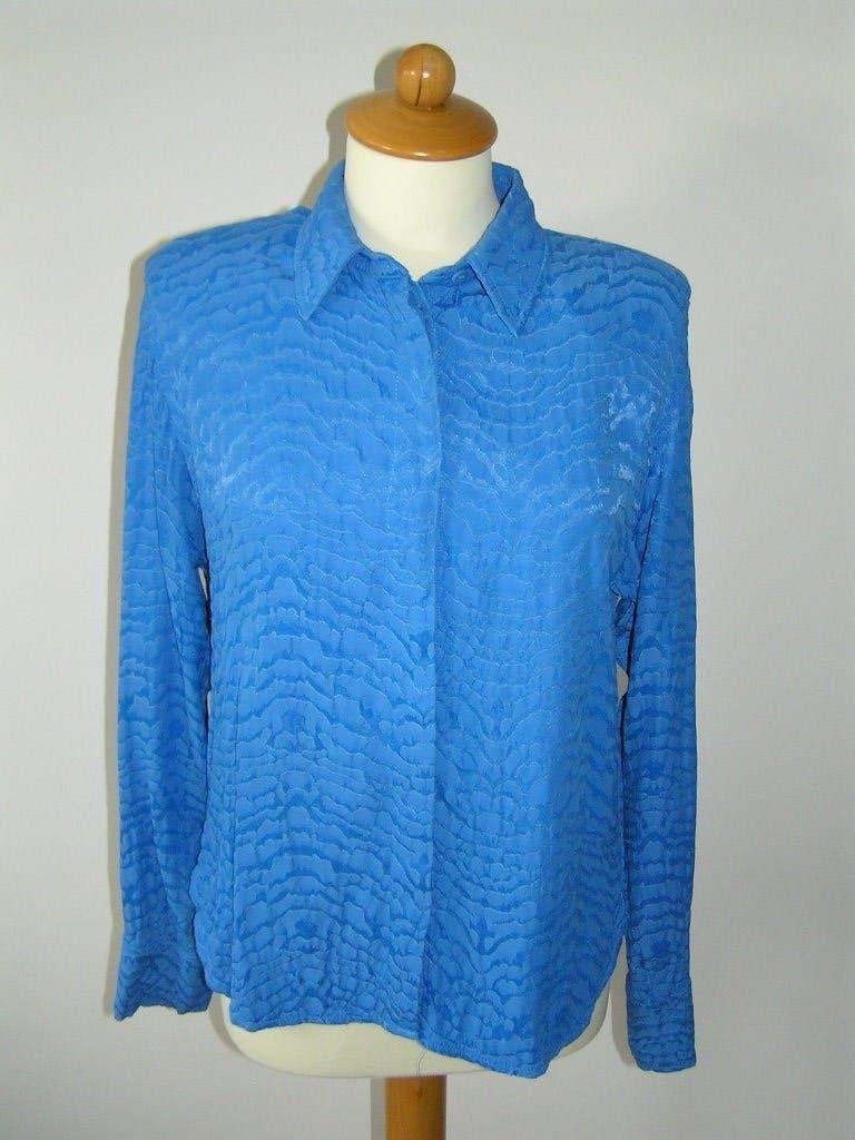 Koningsblauwe blouse maat S., Blauw, Nieuw, Ophalen of Verzenden, Eksept